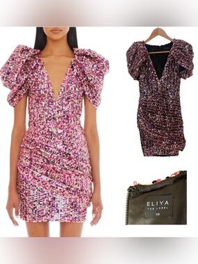Eliya The Label Marnie Sequin Mini Dress